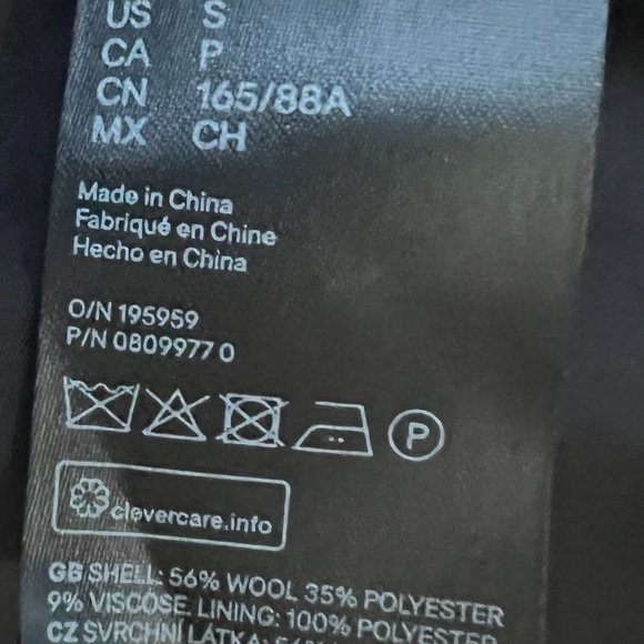 Animal Print Wool-Blend Coat - Picture 8 of 8